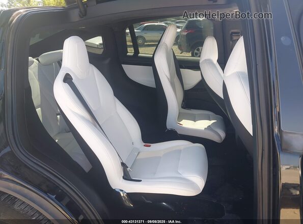 5YJXCBE23LF242783 2020 TESLA MODEL X Black VIN կոդի պիտակի տեսք