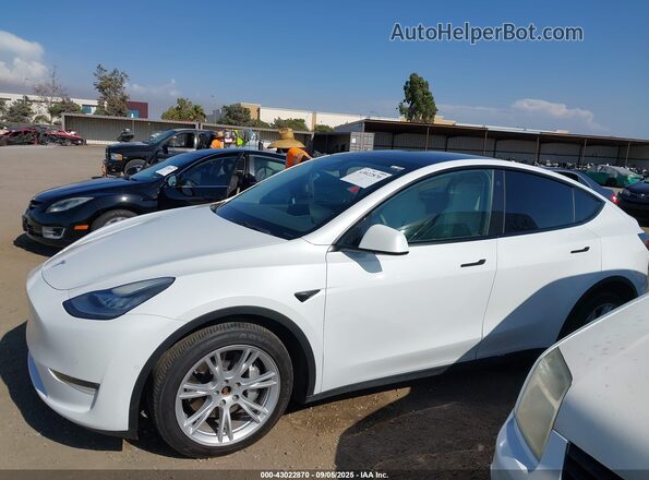 5YJYGAEE0MF259460 2021 TESLA MODEL Y White 