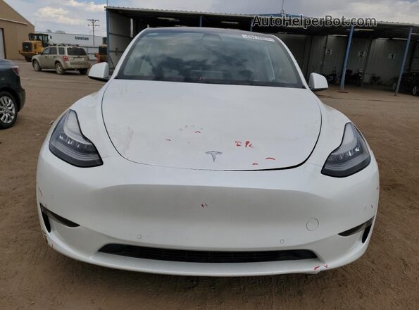 5YJYGAEE9MF188355 2021 TESLA MODEL White Դիմացի տեսք
