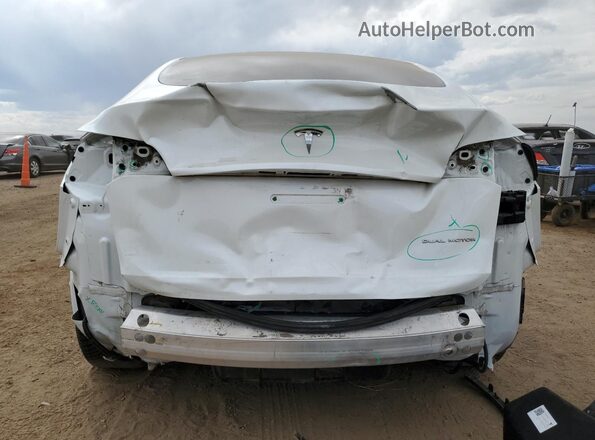 5YJYGAEE9MF188355 2021 TESLA MODEL White Հետևի տեսք
