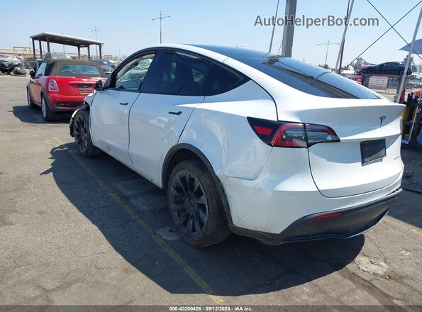 5YJYGAEEXMF158832 2021 TESLA MODEL Y White Задня ліва чверть