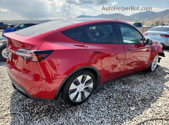 5YJYGDEE0LF023195 2020 TESLA MODEL Red Rear right
