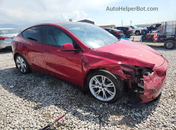5YJYGDEE0LF023195 2020 TESLA MODEL Red Front right
