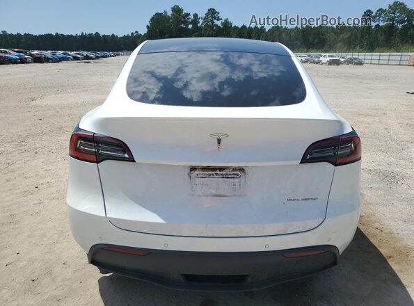 5YJYGDEE0MF076089 2021 TESLA MODEL Белый Вид сзади
