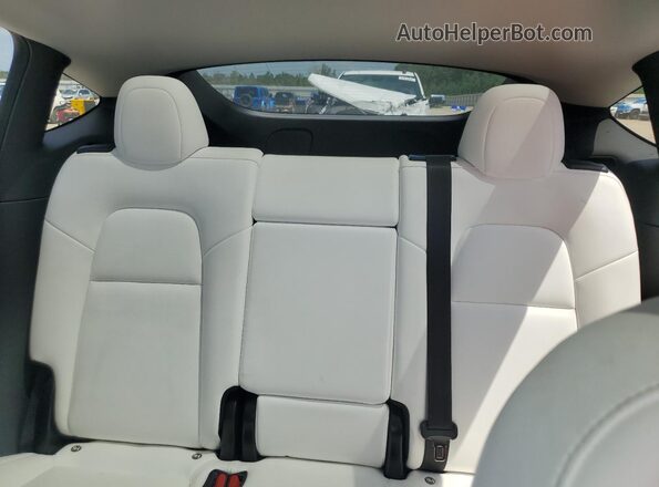 5YJYGDEE0MF076089 2021 TESLA MODEL Белый Вид задних сидений
