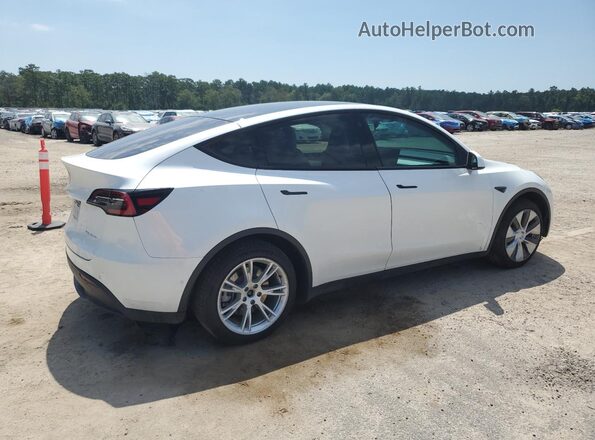 5YJYGDEE0MF076089 2021 TESLA MODEL Белый Задняя правая четверть
