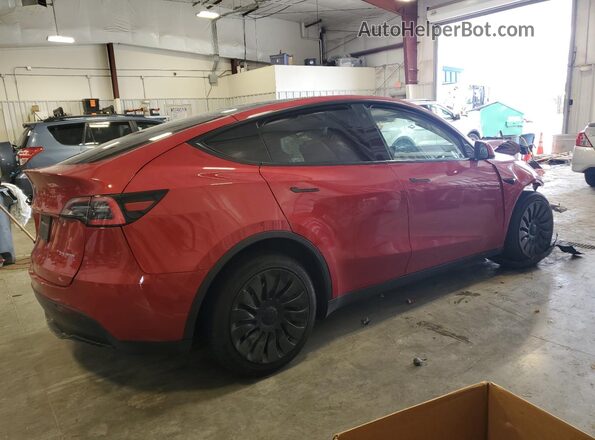 5YJYGDEE0MF188259 2021 TESLA MODEL Y Red Задня права чверть