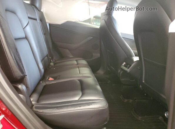 5YJYGDEE0MF188259 2021 TESLA MODEL Y Red Вид задніх сидінь