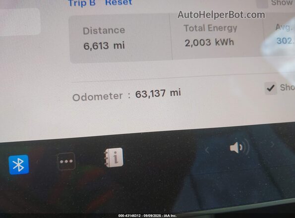 5YJYGDEE0MF230784 2021 TESLA MODEL Y Черный 