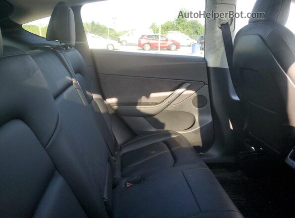 5YJYGDEE1LF029586 2020 TESLA MODEL Blue Вид задніх сидінь