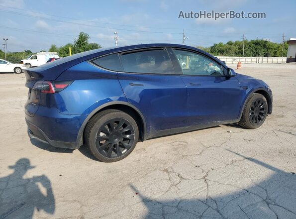 5YJYGDEE1LF029586 2020 TESLA MODEL Blue Задня права чверть