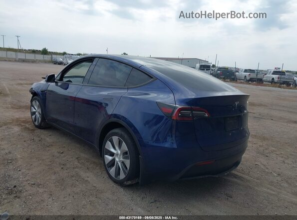 5YJYGDEE1MF199691 2021 TESLA MODEL Y Blue Հետևի ձախ
