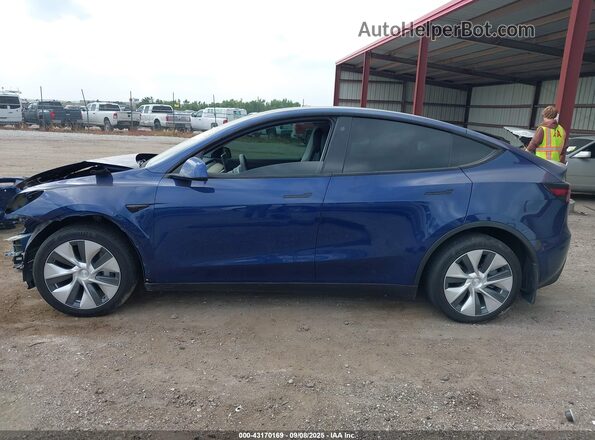 5YJYGDEE1MF199691 2021 TESLA MODEL Y Blue 