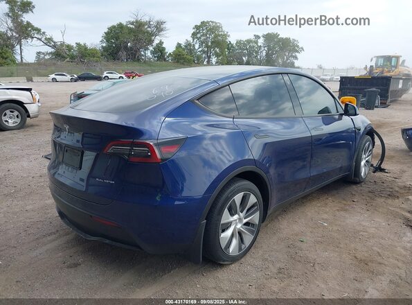 5YJYGDEE1MF199691 2021 TESLA MODEL Y Blue Հետևի աջ