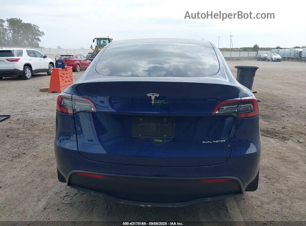 5YJYGDEE1MF199691 2021 TESLA MODEL Y Blue 