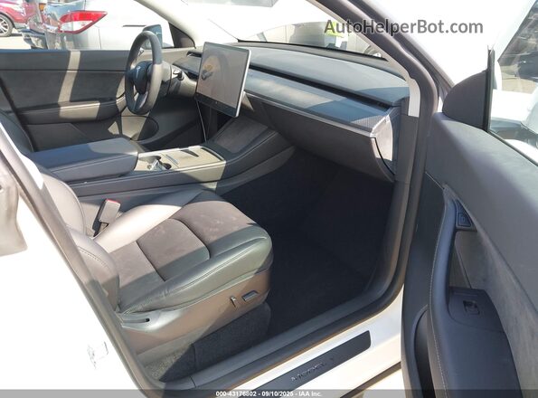 5YJYGDEE1MF299130 2021 TESLA MODEL Y White წინა სალონის ხედი