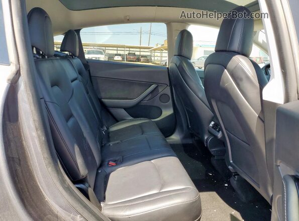 5YJYGDEE2MF080645 2021 TESLA MODEL Gray Հետևի նստատեղերի տեսք