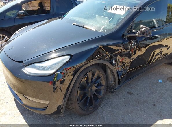 5YJYGDEE2MF154145 2021 TESLA MODEL Y Black Вид спереду