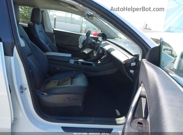 5YJYGDEE2MF270641 2021 TESLA MODEL Y White წინა სალონის ხედი