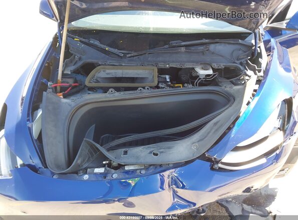 5YJYGDEE3MF196663 2021 TESLA MODEL Y Синий Вид сзади
