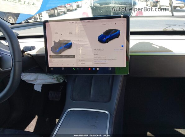 5YJYGDEE3MF196663 2021 TESLA MODEL Y Синий 