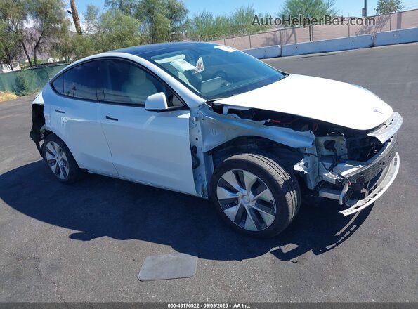 5YJYGDEE3MF219908 2021 TESLA MODEL Y White 