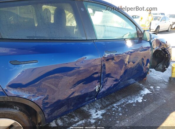 5YJYGDEE3MF303713 2021 TESLA MODEL Y Синий Вид спереди