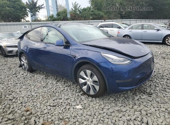 5YJYGDEE4LF020963 2020 TESLA MODEL Blue Przód prawy