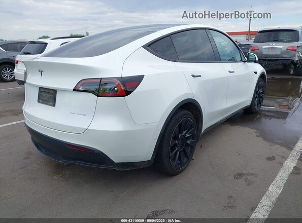 5YJYGDEE4MF212398 2021 TESLA MODEL Y White Հետևի աջ