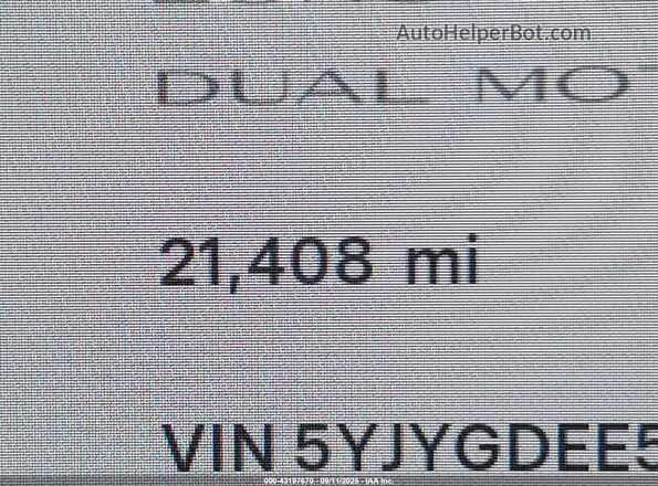 5YJYGDEE5MF079246 2021 TESLA MODEL Y Red 