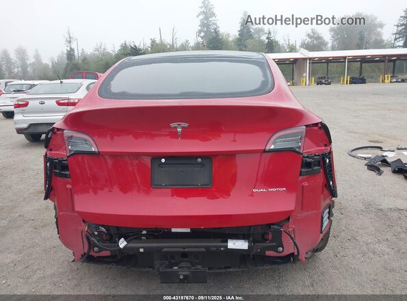 5YJYGDEE5MF079246 2021 TESLA MODEL Y Red 