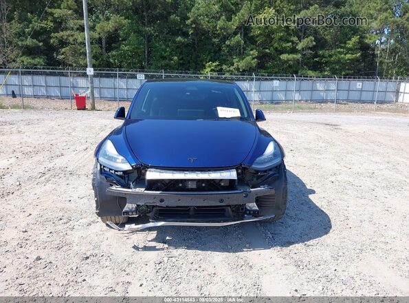 5YJYGDEE5MF176933 2021 TESLA MODEL Y Blue Սալոնի հետևի տեսք