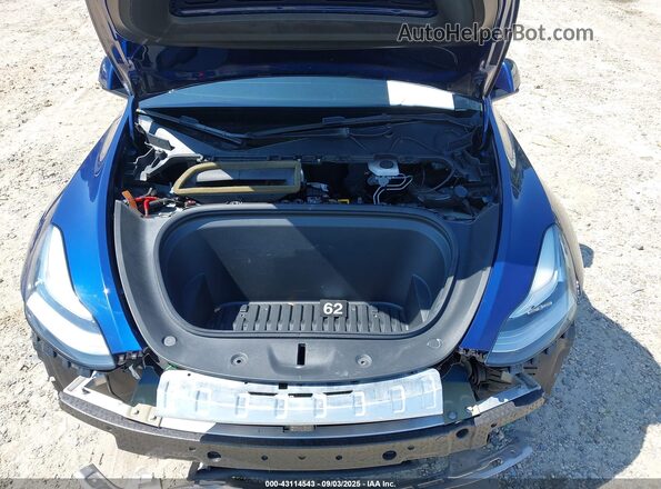 5YJYGDEE5MF176933 2021 TESLA MODEL Y Blue Հետևի տեսք