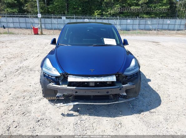 5YJYGDEE5MF176933 2021 TESLA MODEL Y Blue Դիմացի տեսք