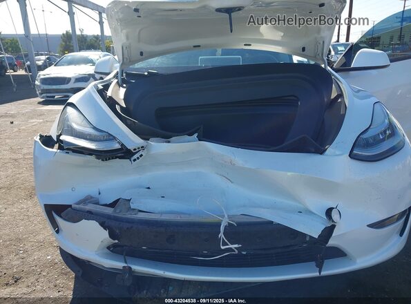 5YJYGDEE5MF214824 2021 TESLA MODEL Y White Դիմացի տեսք
