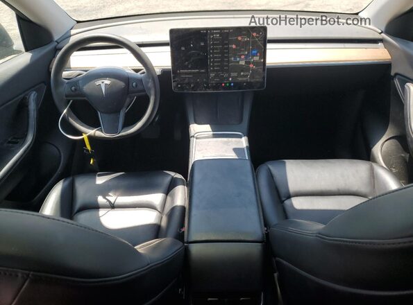 5YJYGDEE5MF215018 2021 TESLA MODEL Black Widok deski rozdzielczej
