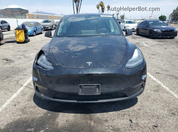 5YJYGDEE5MF215018 2021 TESLA MODEL Black Widok z przodu