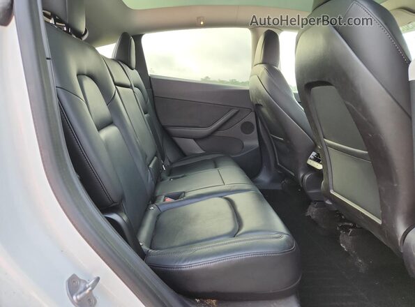 5YJYGDEE6LF006191 2020 TESLA MODEL Gray Вид задньої частини салону