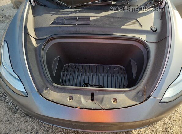 5YJYGDEE6LF006191 2020 TESLA MODEL Gray Вид підкапотного простору