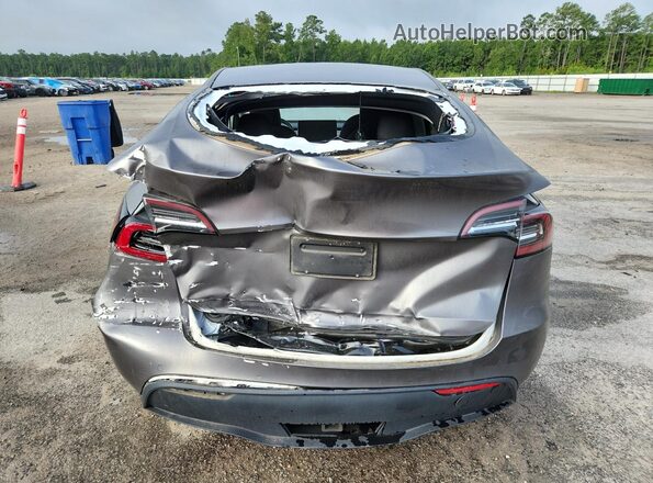 5YJYGDEE6LF006191 2020 TESLA MODEL Gray Вид ззаду