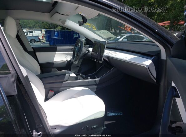 5YJYGDEE6MF080874 2021 TESLA MODEL Y Black Սալոնի դիմացի տեսք