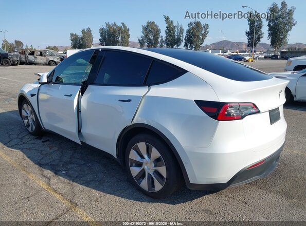5YJYGDEE6MF229946 2021 TESLA MODEL Y White უკანა მარცხენა