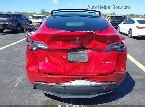 5YJYGDEE7MF141276 2021 TESLA MODEL Y Red 