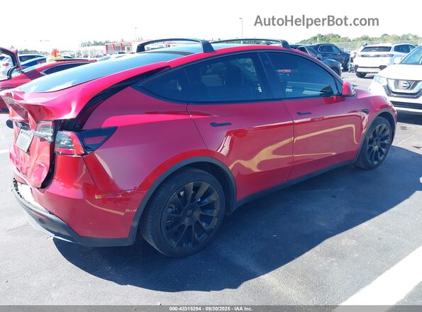 5YJYGDEE7MF141276 2021 TESLA MODEL Y Red უკანა მარჯვენა