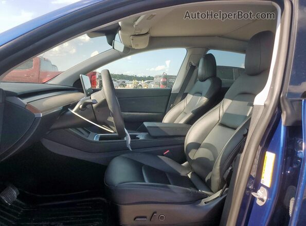 5YJYGDEE8MF200478 2021 TESLA MODEL Blue Սալոնի դիմացի տեսք