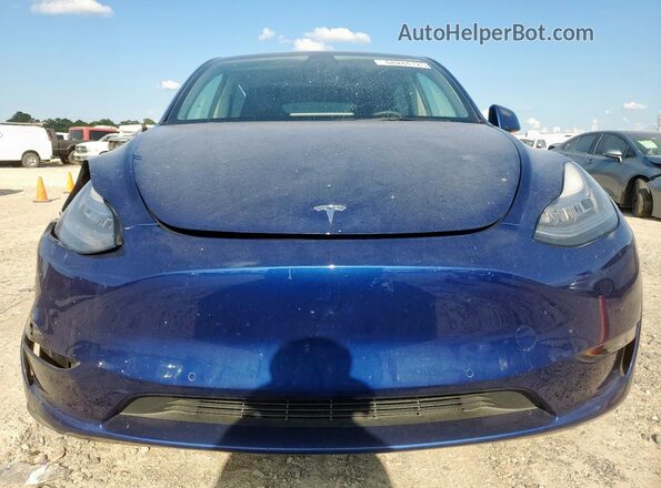5YJYGDEE8MF200478 2021 TESLA MODEL Blue Դիմացի տեսք