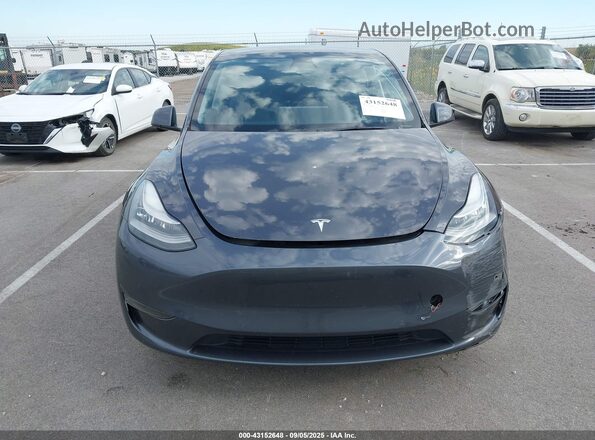 5YJYGDEE9MF173288 2021 TESLA MODEL Y Gray ხელსაწყოთა პანელის ხედი