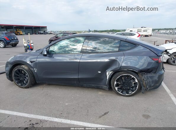 5YJYGDEE9MF173288 2021 TESLA MODEL Y Gray სალონის 360-გრადუსიანი ხედი