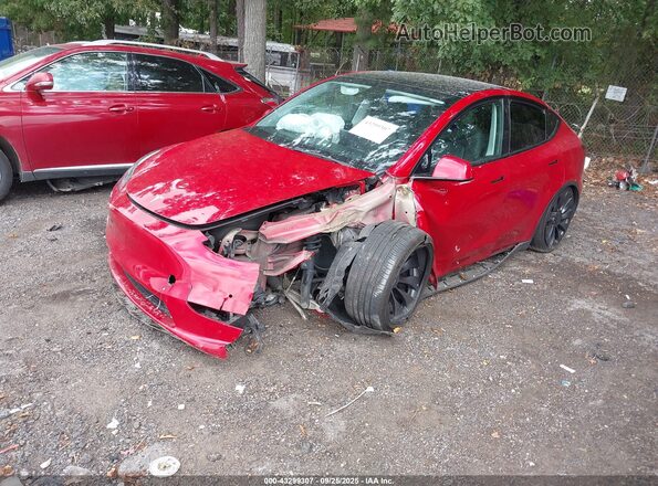 5YJYGDEF0MF141015 2021 TESLA MODEL Y Red 
