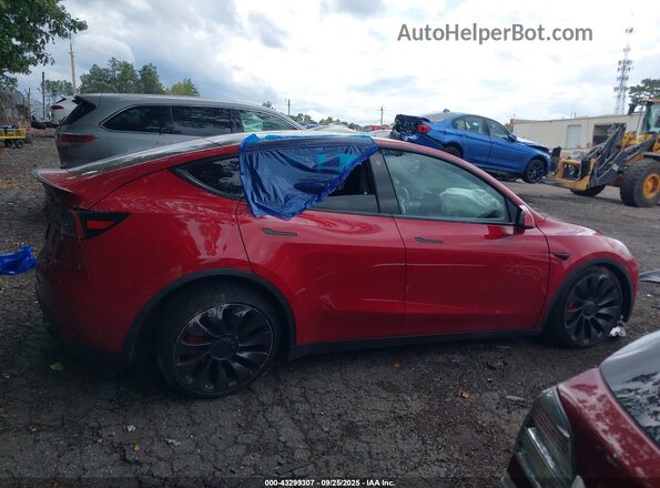 5YJYGDEF0MF141015 2021 TESLA MODEL Y Red 